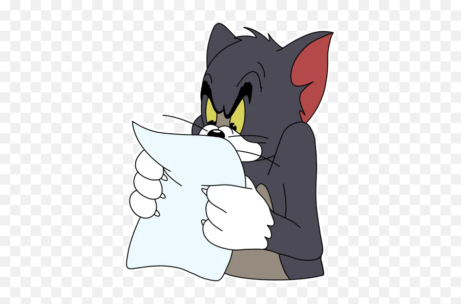 Telegram Sticker - Fictional Character Emoji,Tom And Jerry Emotions