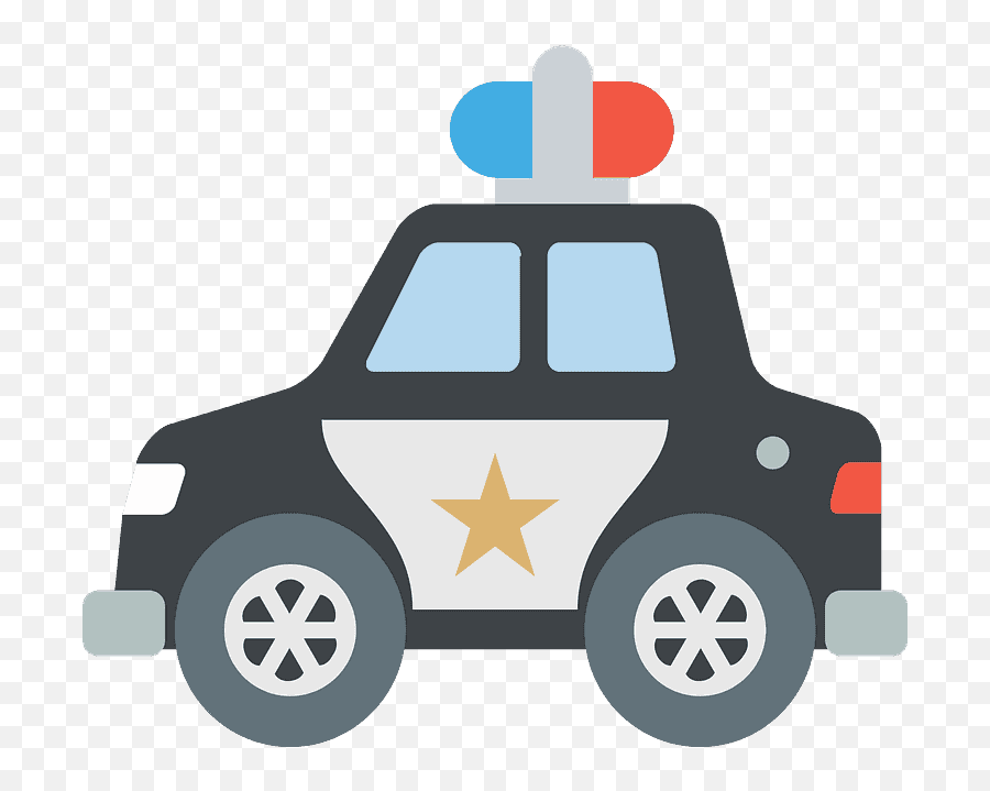 Police Car - Police Car Vector Icon Png Emoji,Blue Car Emoji