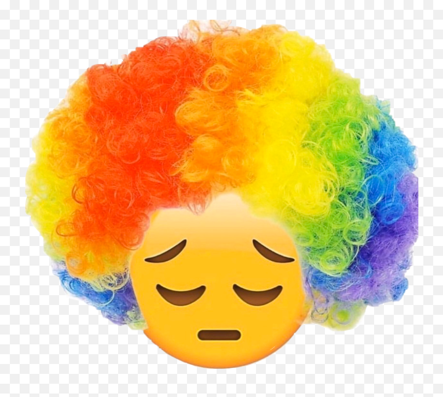 Emoji Emojis Meme Clown Clowns Sticker,Sad Emoji Meme