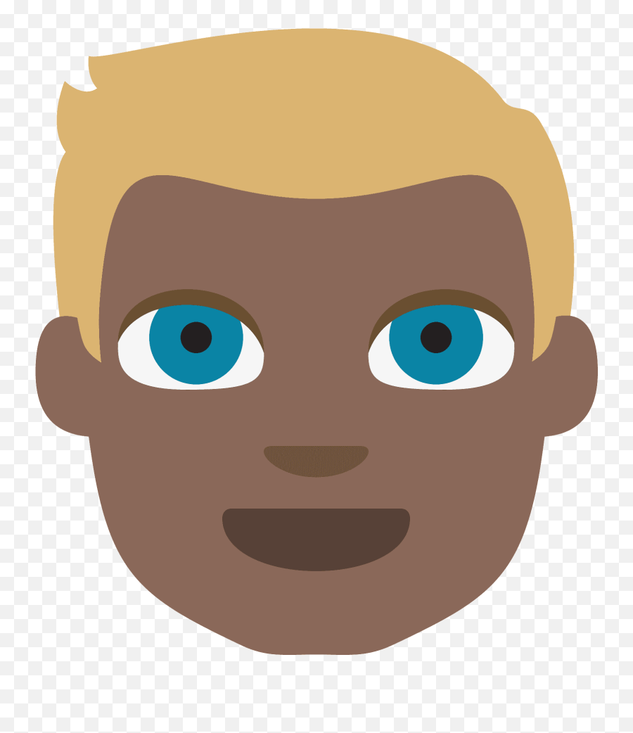Personne Blonde Peau Foncée Emoji Image Haute - For Adult,Blonde Emoji