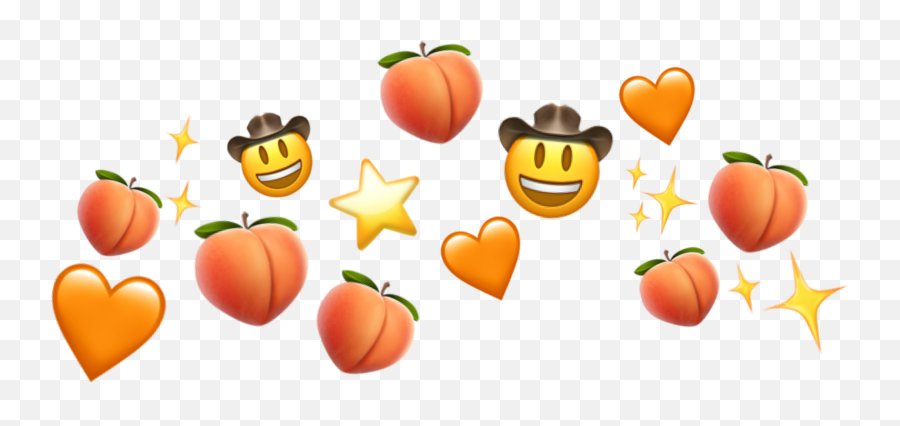 Emoji Peach Halo Emojis Sticker - Happy,Info Emoji