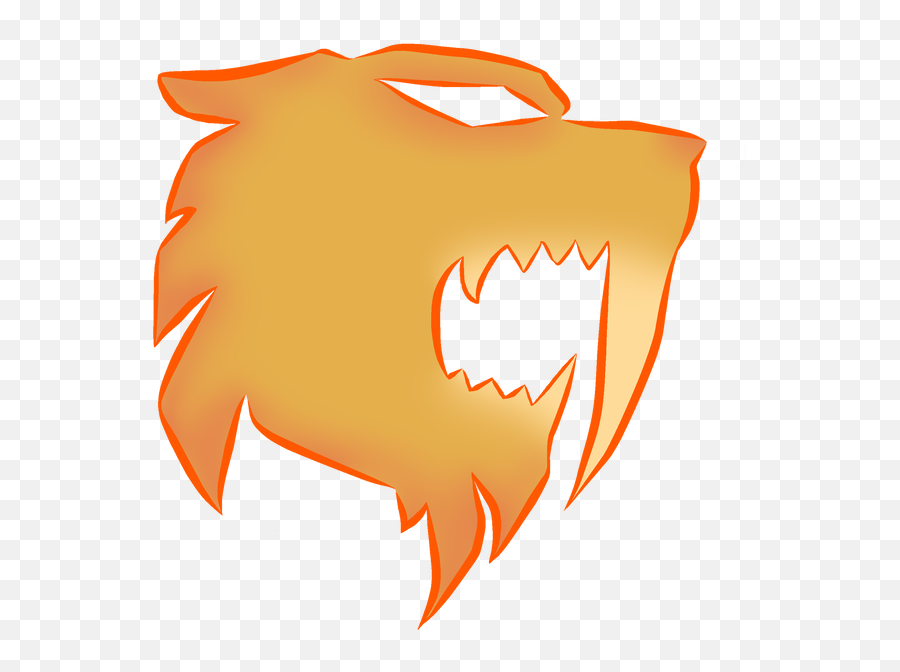 Saber Tooth Tiger Logo Colored By - Happy Emoji,Facebook Sabertooth Tiger Emojis