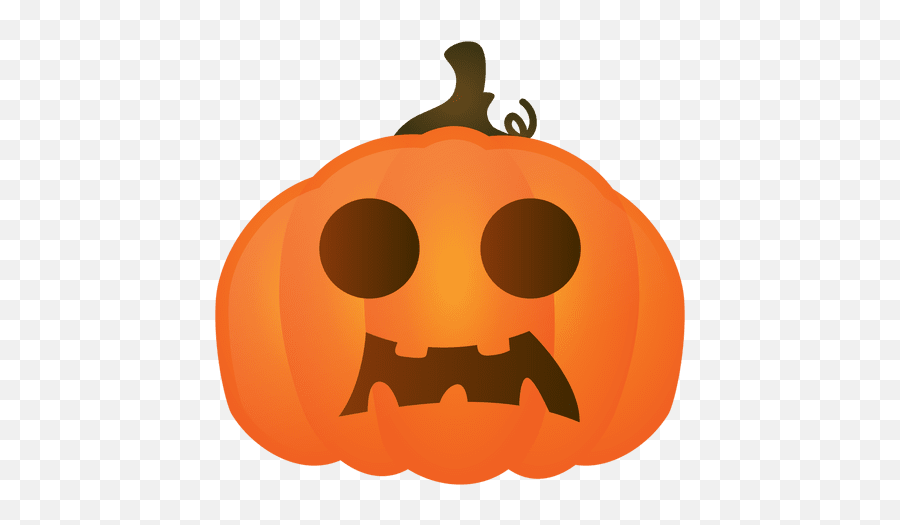 Scared Halloween Pumpkin Emoji,Emoji Carved Pumpkin