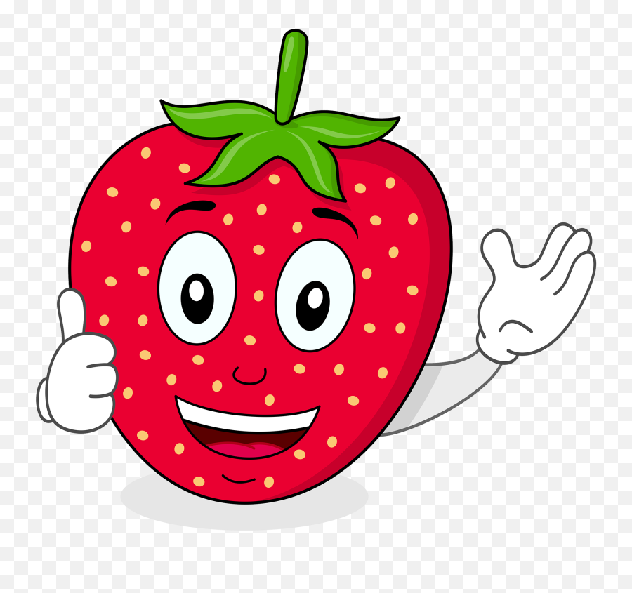 Download 19 Strawberries Clip Free Library Healthy Fruit Emoji,Paperclip Emoticon