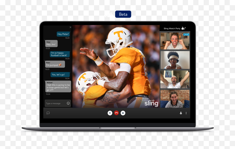 Sling Tv Launches A Co - Watching Feature For Live Tv Sling Emoji,Youtube Livestream Chat Emoji Cant Close