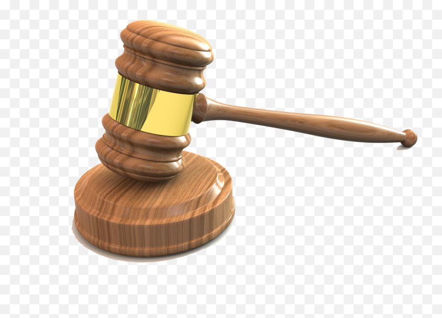 Judicial Gavel - Transparent Court Hammer Png Emoji,Judge Hammer Emoji