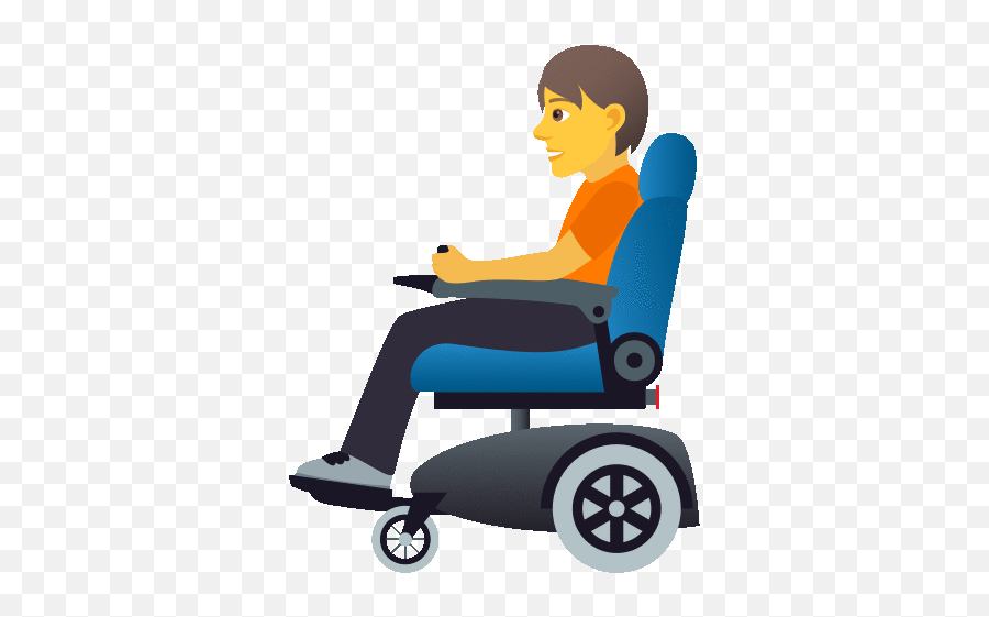 Person In Motorized Wheelchair People - Person In Motorized Wheelchair Clipart Emoji,Wheelchair Emoji Twitch