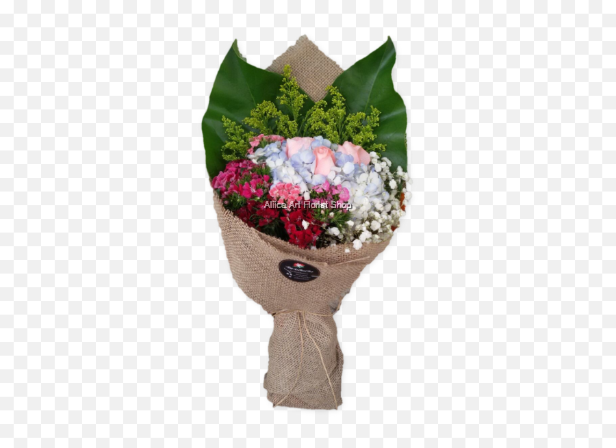 Hydrangea Flower Arrangement Delivery Malaysia - Aliice Art Emoji,Hydrangea Emotion