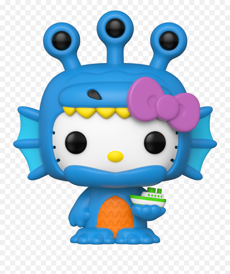 Funko Pop Sanrio Hkkaiju - Sea Kaiju Hk Emoji,Japanese Emoticons Sanrio