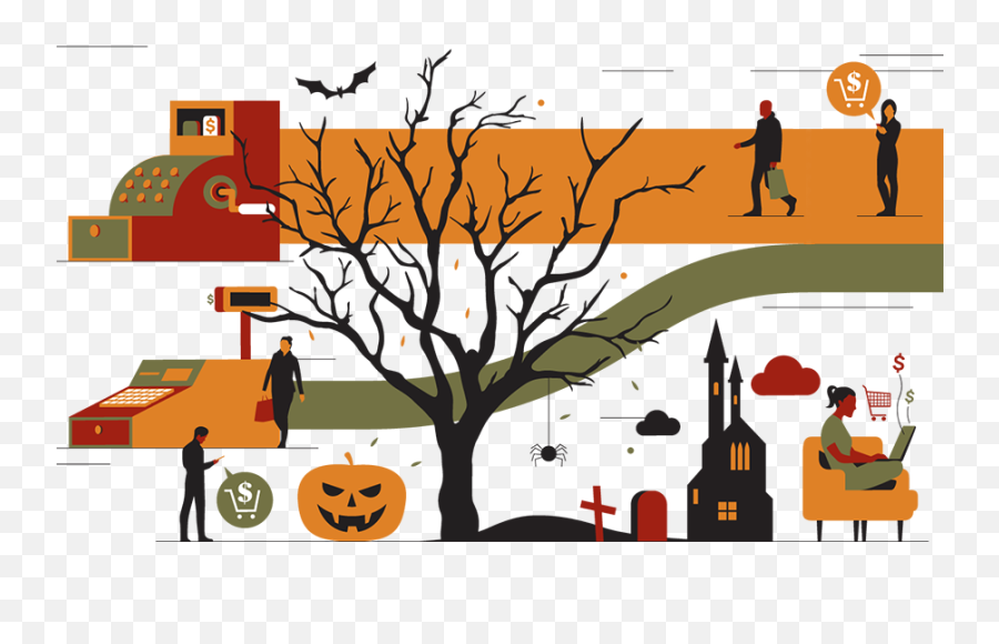 Retailers See Less Foot Traffic This Halloween Season Emoji,Facebook Halloween Emoticons- Angry Pumpkin