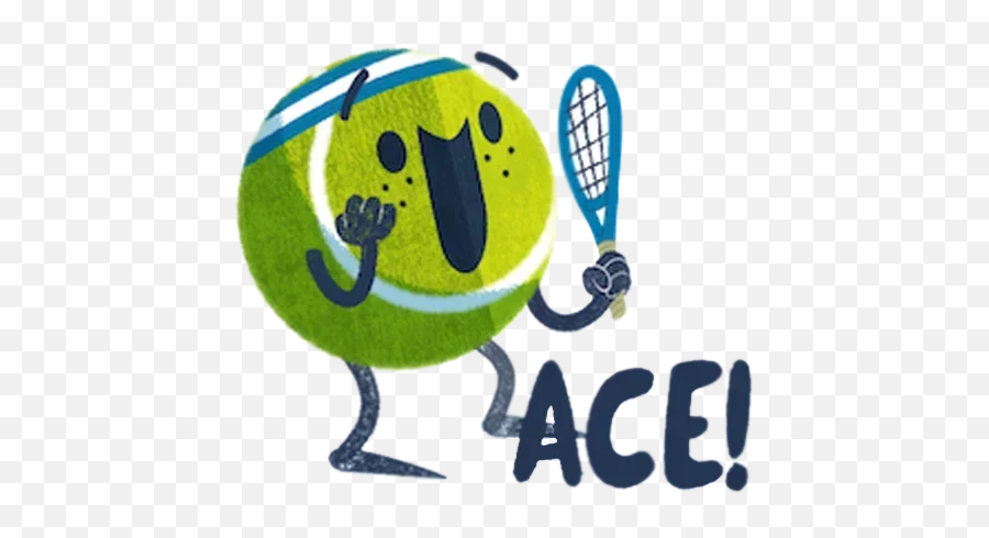 Telegram Sticker From Collection Tennis Time Emoji,Tennis Emoji