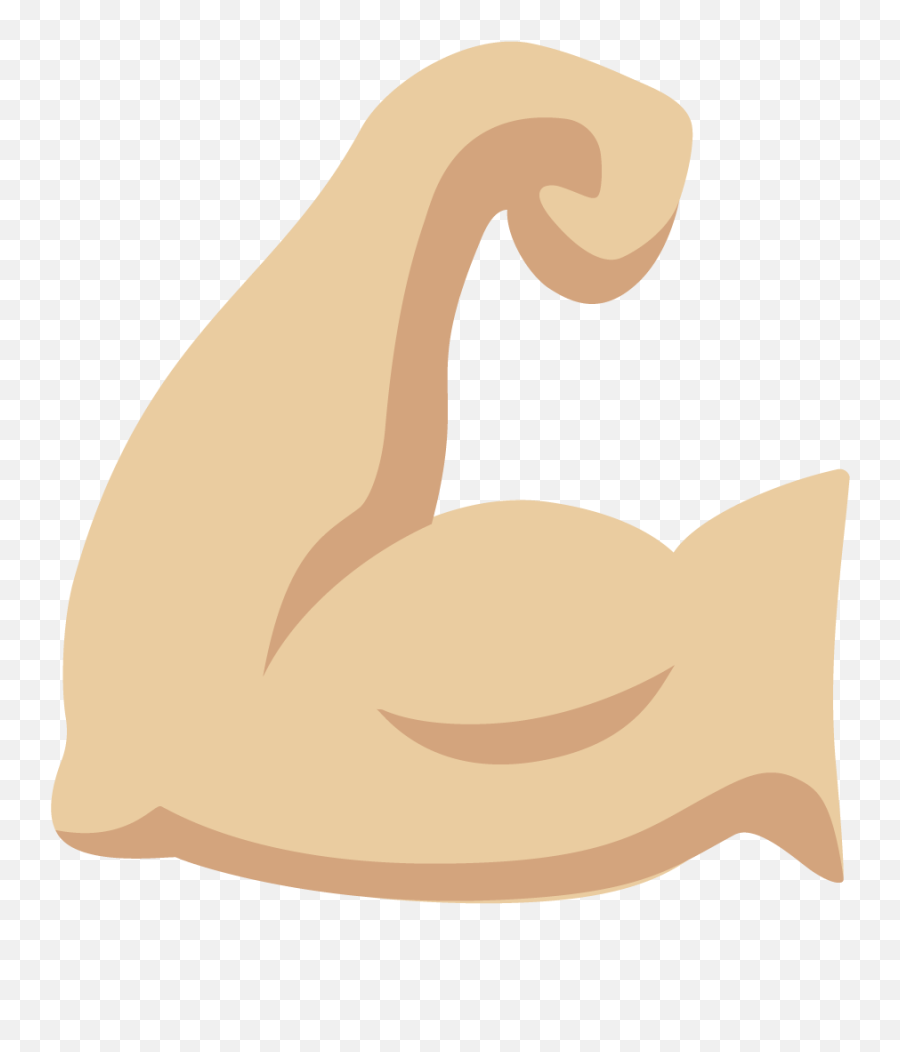 Nutrition Badge Emoji,Flexed Arm Emojis