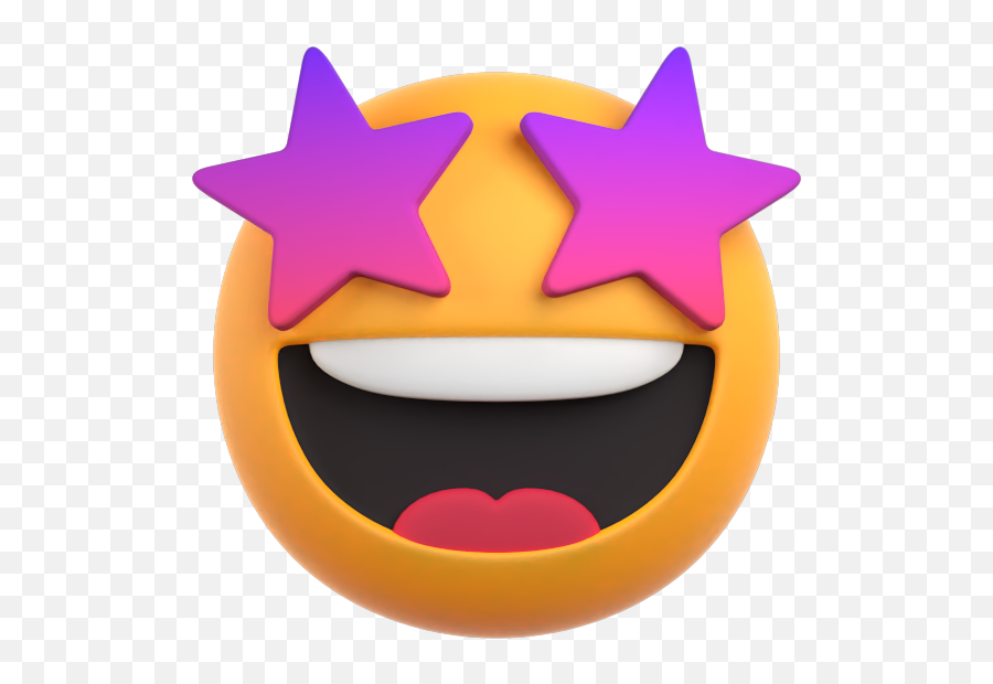 Blockfriend Emoji,Star Emojie Face