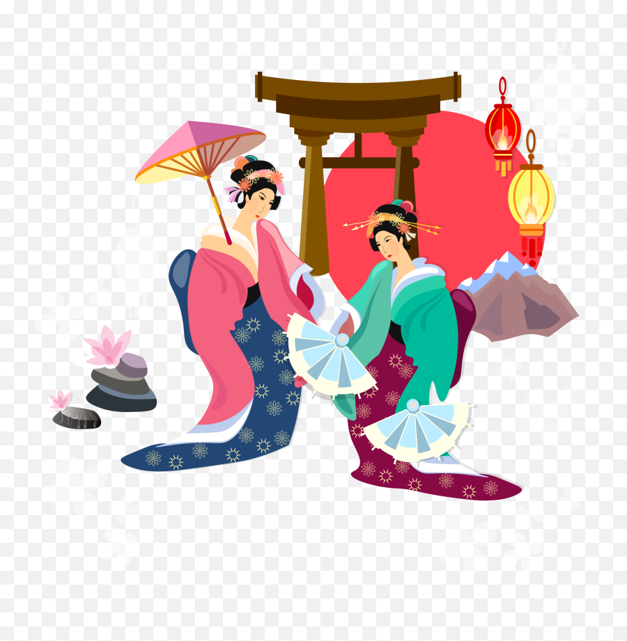 Japan Clipart Castle Japan Japan - Japan Culture And Tradition Png Emoji,Japanese Dance Emoji