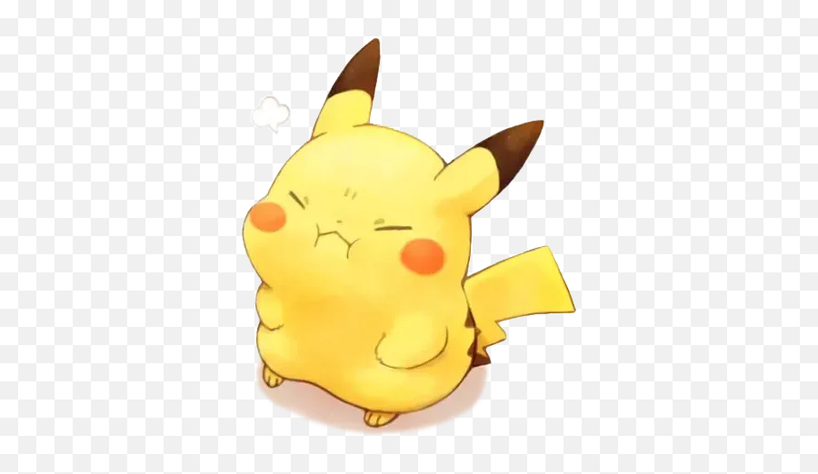 Pikachu 2 Whatsapp Stickers - Stickers Cloud Pikachu Images Angry Emoji,Pikachu Emoji Text