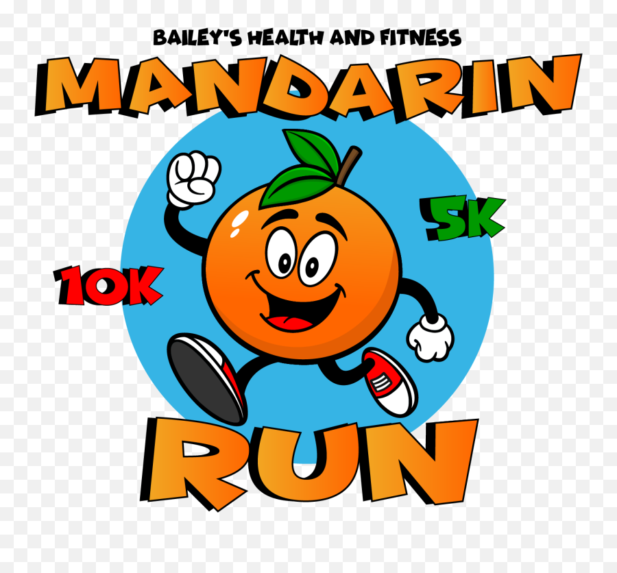 Mandarin Run Logo 2020 - Happy Emoji,Accordion Emoticon