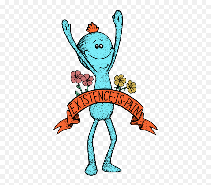 Pin Em Wanted - Rick Y Morty Hombre Pajaro Emoji,Mr Meeseeks Emoji