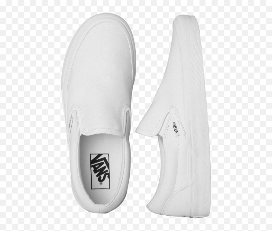 Aesthetic Vans Sliponshoes Shoes Sticker By Erin - White Vans Shoes Transparent Background Emoji,Vlado Footwear Emoji Shoes