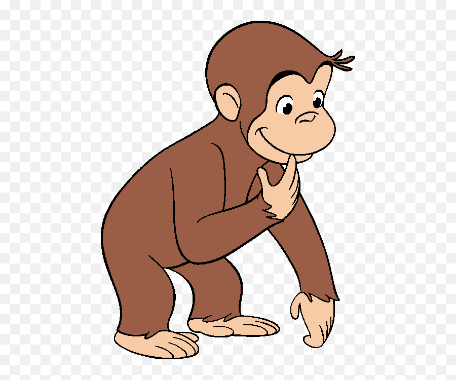 Curious Png - Curious George Clip Art Transparent Png Full Transparent Background Curious George Clipart Emoji,Emoticon Curioso