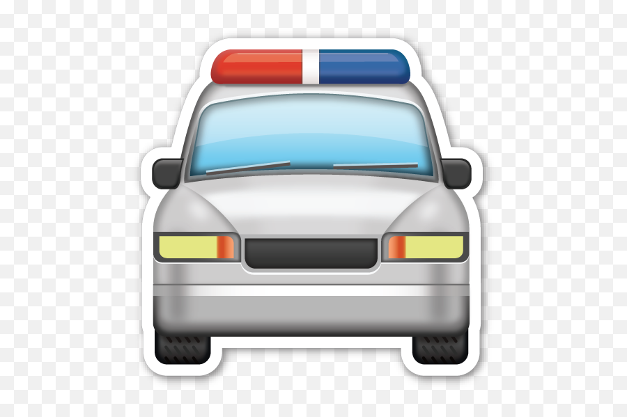 Police Emoji Png - Police Car Emoji Png,Police Emoji