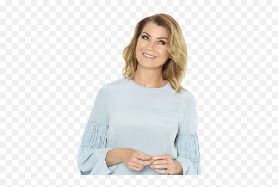 Meredithgrey Ellenpompeo Sticker - Season 12 Meredith Grey Short Hair Emoji,Ellen Pompeo Emojis