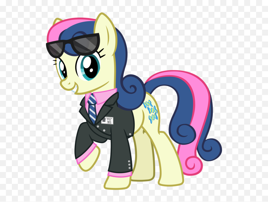 Cheezedoodle96 Bon Bon Clothes - Secret Agent Mlp Bon Bon Emoji,My Little Pony Friendship Is Magic Season 7-episode-3-a Flurry Of Emotions