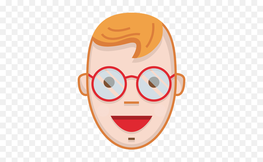 Student Merry Red Glasses - Transparent Png U0026 Svg Vector File Happy Emoji,Graduation Emoticon Pen