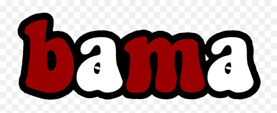 Alabama Bama Rolltide Sticker - Dot Emoji,Alabama Emoji