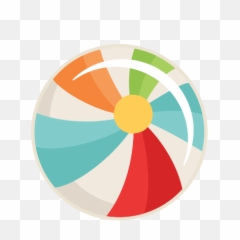 Beachball Clipart Cute Beachball Cute - Cute Beach Ball Png Emoji,Beach Ball Emoji
