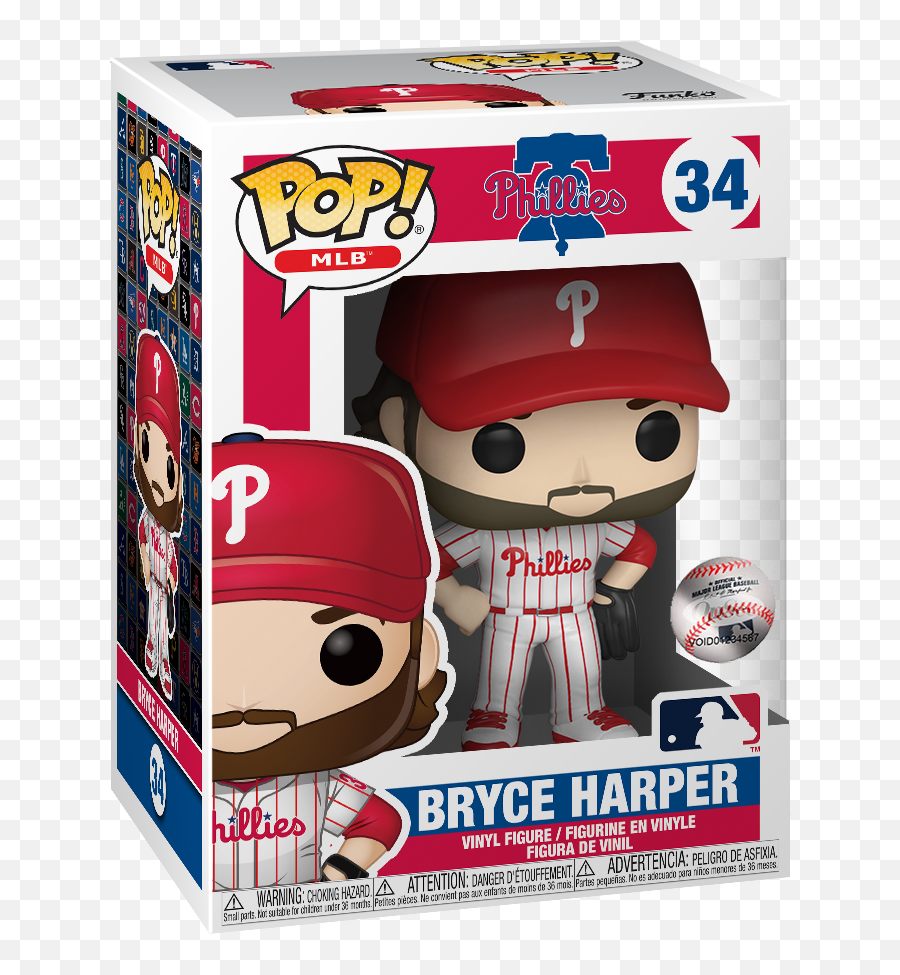 Phillies - Bryce Harper Funko Pop Phillies Emoji,Bryce Harper 100 Emojis