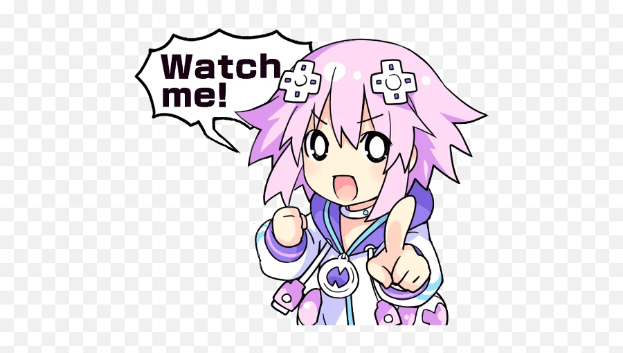 Nep - Nep Stickers Neptune Telegram Sticker Emoji,All Discord Nep Emojis