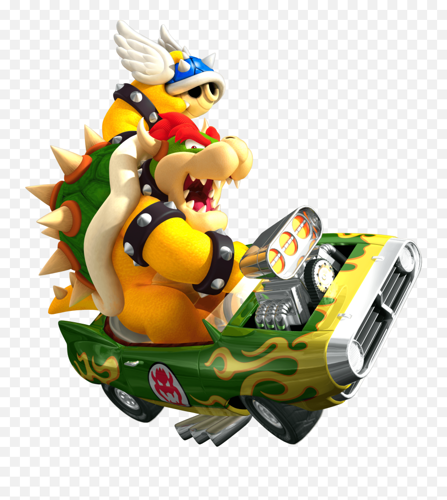 Mario Kart Wii Artwork Including A Massive Selection Of - Mario Kart Wii Bowser Emoji,Mario Kart Squid Emoticon