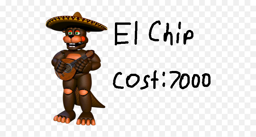 Fnaf Pizzeria Clicker Tynker - Fnaf El Chip Emoji,Mariachi Emoticon