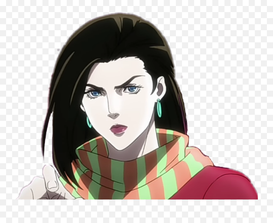 Jojosbizzareadventure Lisalisa Sticker - Jojo Lisa Lisa Imgur Emoji,Lisa Lisa & Cult Jam Lost In Emotion