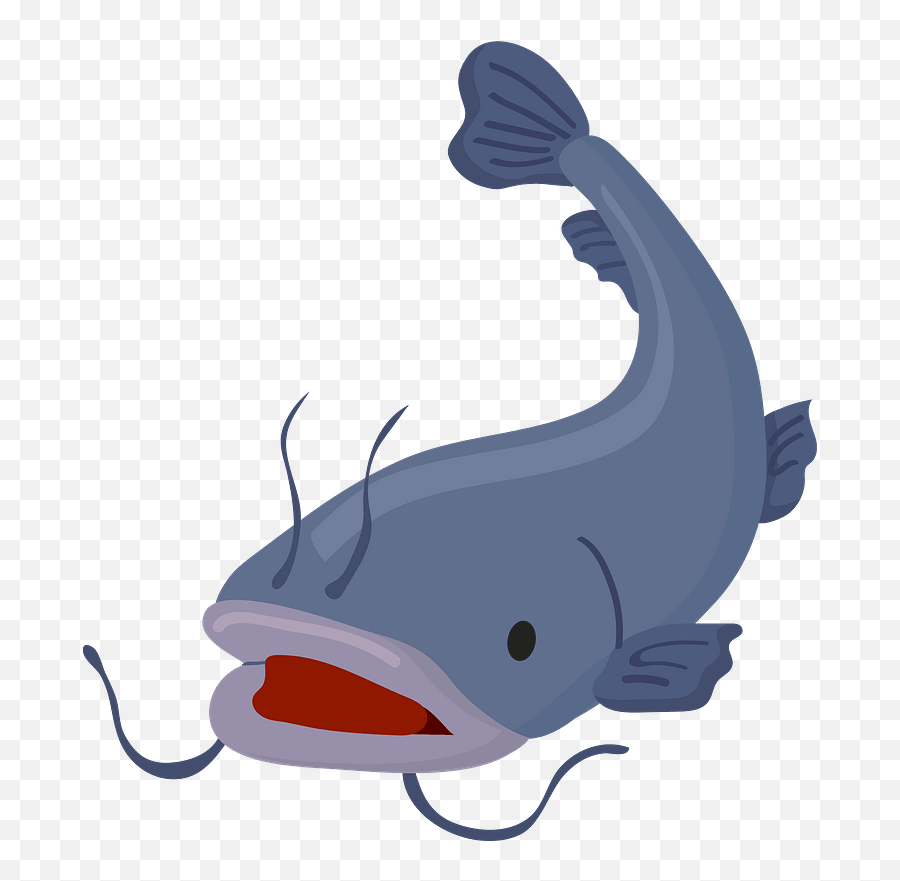 Catfish Clipart - Dibujo De Un Bagre Emoji,Cat Fish Emoji