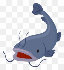 Catfish Clipart - Dibujo De Un Bagre Emoji,Cat Fish Emoji
