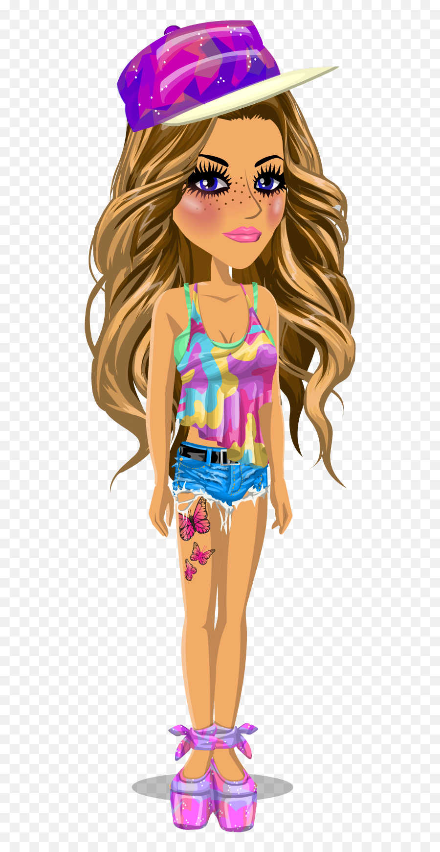 Msp Vip Fille Magnifique - Girly Emoji,How To Use The Emojis That Are For Diamonds On Msp