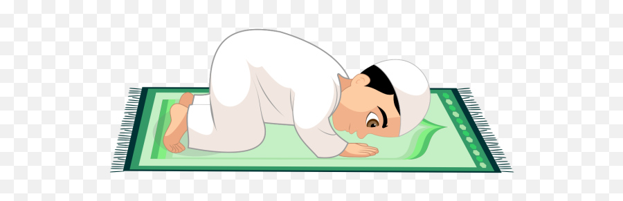 Muslim Prayer Guide - Salah Clipart Emoji,Mat 1008 Emoji Emotions Rug