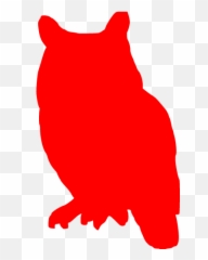 Red Owl Icon - Free Red Animal Icons Owl Silhouette Emoji,How To Make Owl Emoticon
