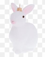 White Bunny Emoji,Cute Christmas Emoticons Animal