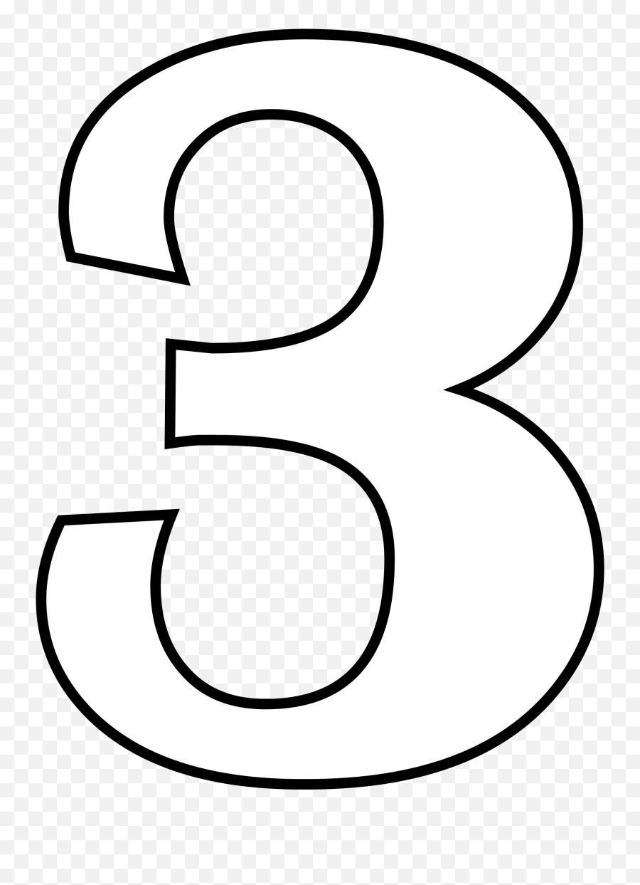 3 Number Png Transparent Image Png Mart Emoji,Dibujos De Colorear De Emojis