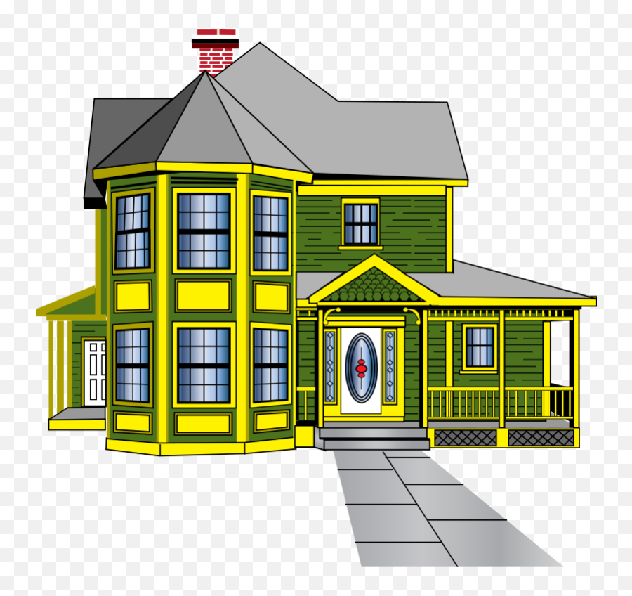 House Clipart Modern House Modern - House Clip Art Emoji,Emoji House Bride