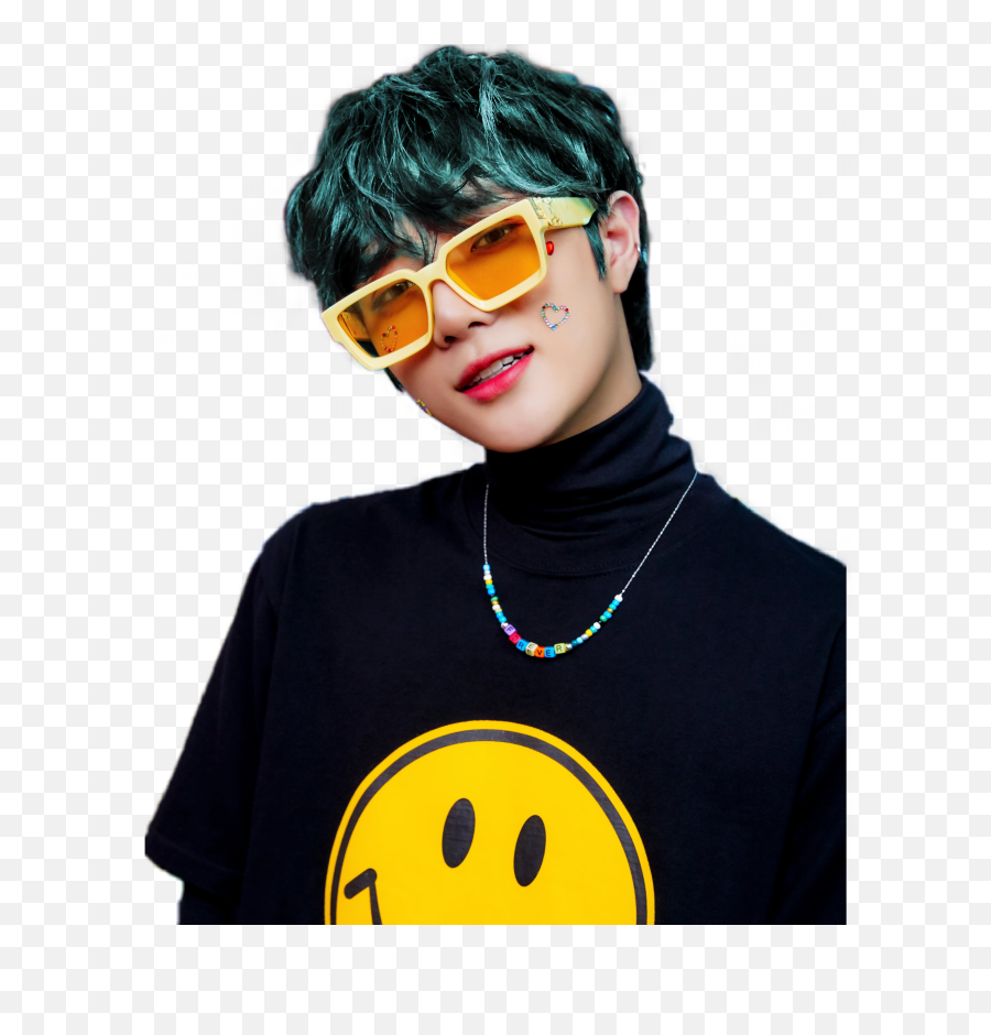 Txtedits Blue Hair Sticker By Taeyxngiez Emoji,Type The Emoticon Hair