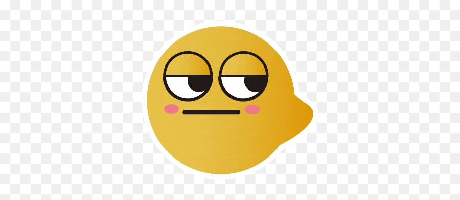 Emotion Circle Sticker - Happy Emoji,Glass Case Of Emotion Gif