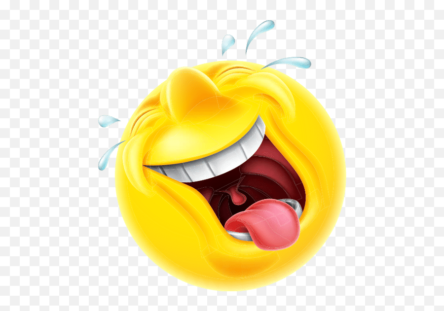 Laughing Emoticon - Canva Emoji,Rolling On Ground Laughing Emoji