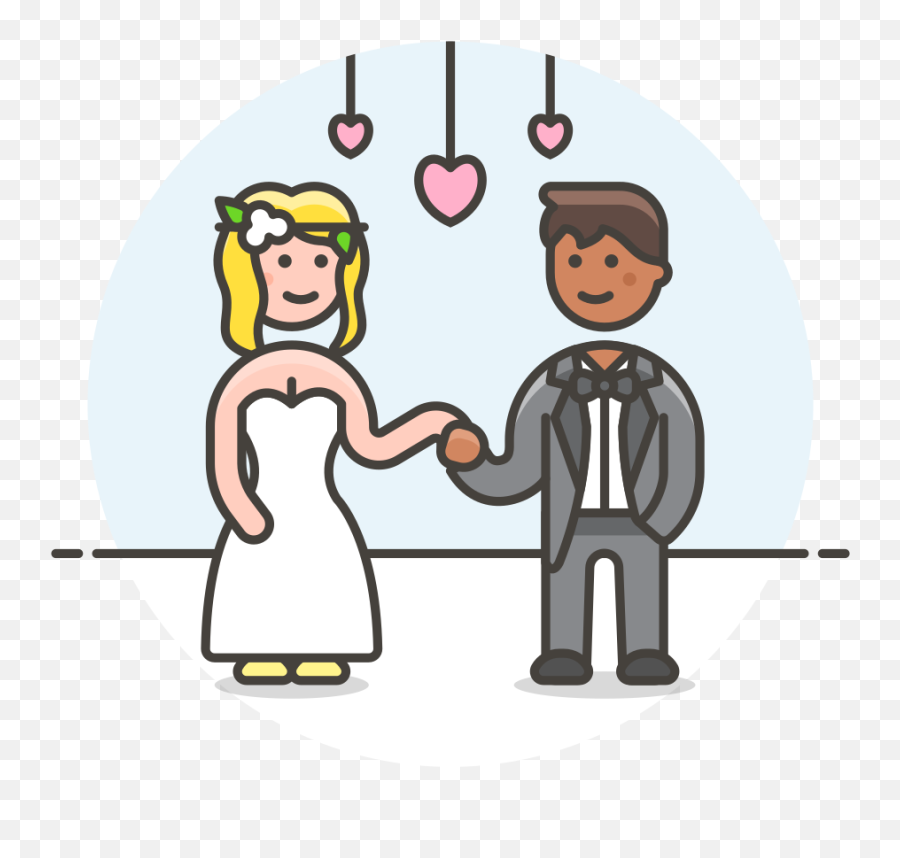Wedding Couple Icon Streamline Ux Free Iconset - Wedding Ico Emoji,Couple Holding Hands Emoji