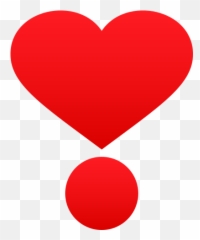 Emoji Exclamation Of The Heart Wprock - Heart Emoji Exclamation,Heart Face Emoji