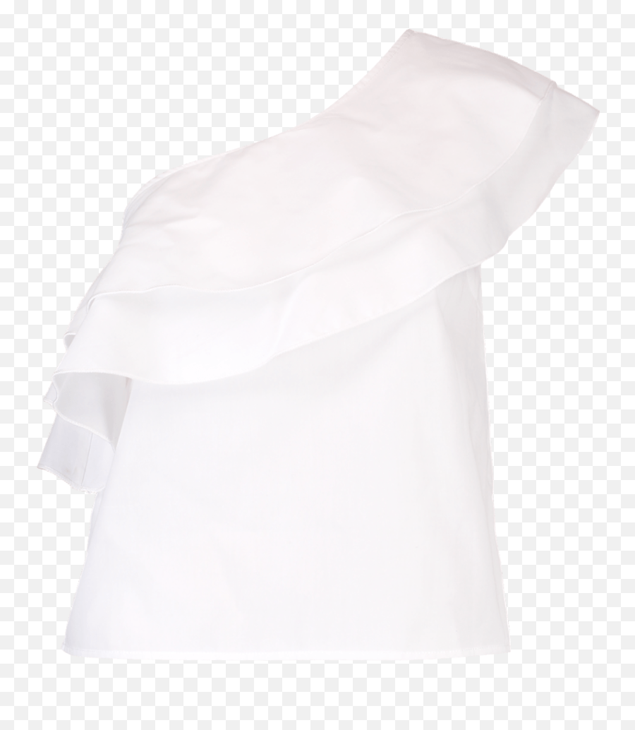 Trending One Shoulder - The Fix Sleeve Style Emoji,White Emoji Outfit