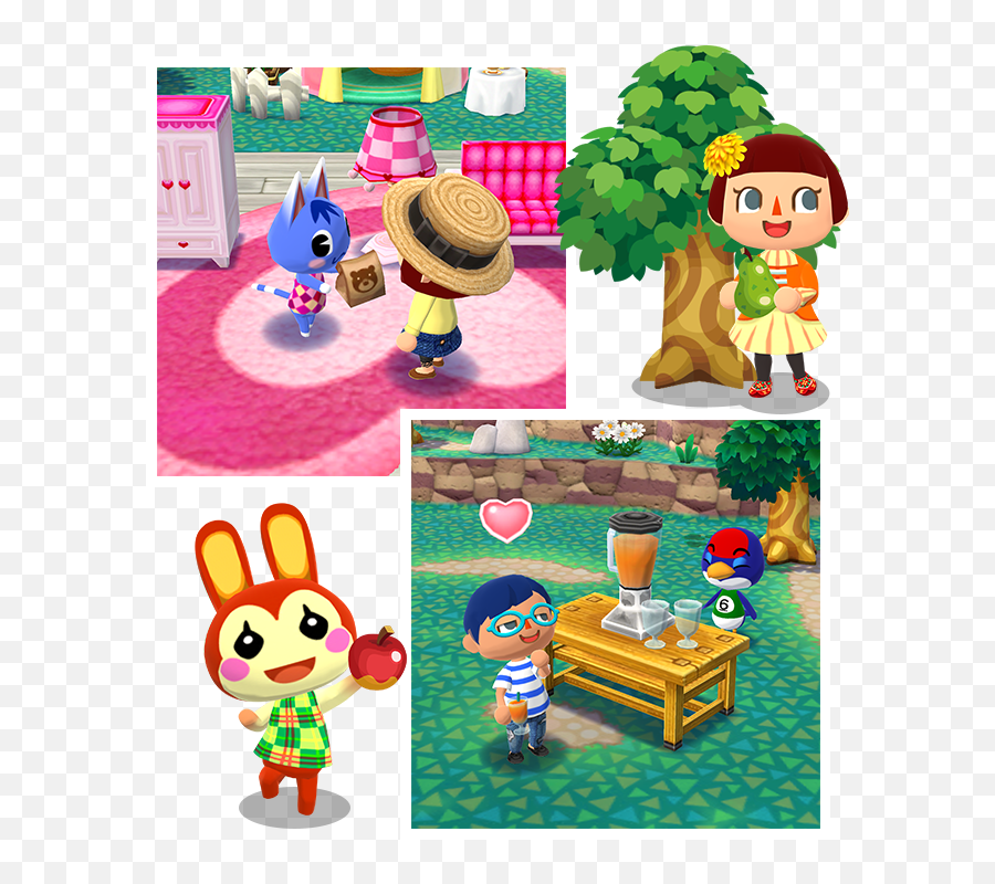 Animal Crossing Pocket Camp About The Game Nintendo - Apple Animal Crossing Pocket Camp Emoji,Acnl Emotions