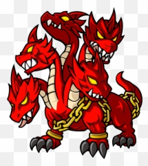 Hydra Sticker - Dragon Emoji,Hydra Emoji